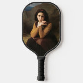 Jeune femme door Bouguereau Pickleball Paddle (Achterkant)
