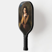 Jeune femme door Bouguereau Pickleball Paddle (Links)