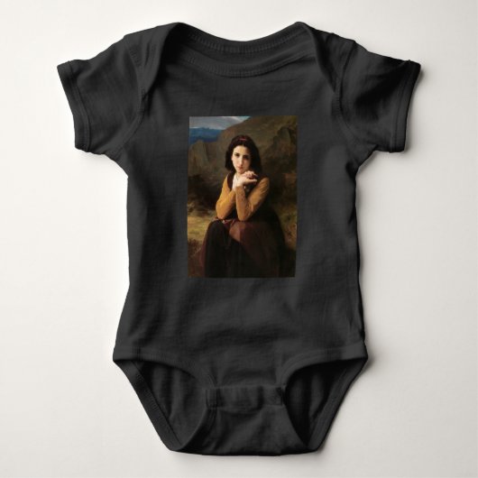 Jeune Femme door Bouguereau Romper (Voorkant)