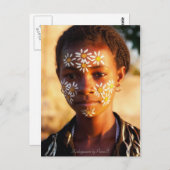 Jeune femme Nosibéenne Briefkaart (Voorkant / Achterkant)