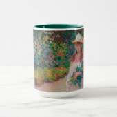 Jeune fille dans le jardin de Giverny, 1888 Mok (Midden)