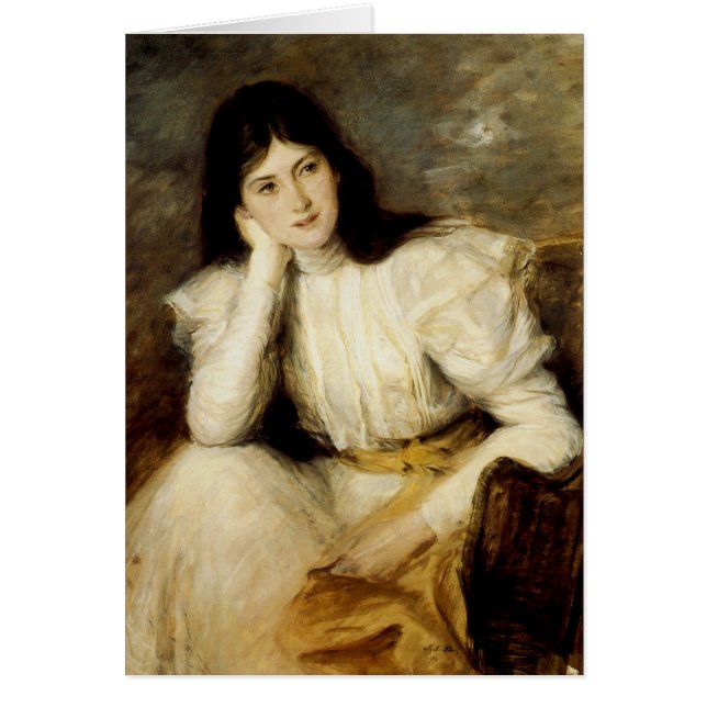 Jeune Fille Reveuse, Portrait de Berthi Capel (Voorkant)