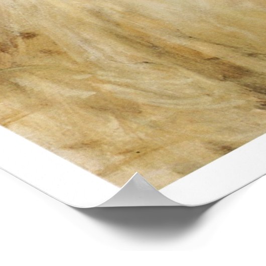 Jeune Fille Reveuse, Portrait de Berthi Capel Poster (Hoek)