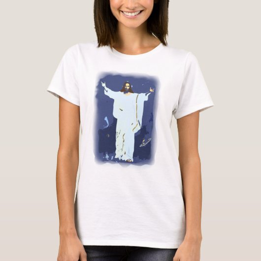 jeuschrist religieus Christelijk design T-shirt (Voorkant)