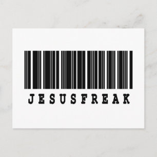 jeusfreak - barcodeontwerp briefkaart