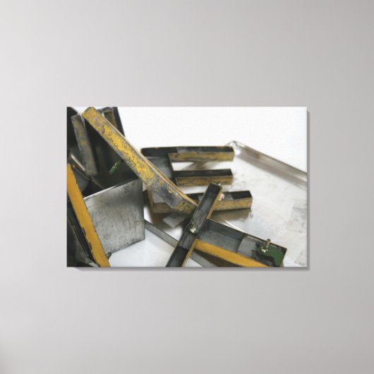 Jeux 2 Bouw Game 36x24 Canvas Afdruk (Voorkant)