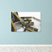 Jeux 2 Bouw Game 36x24 Canvas Afdruk (Insitu (Houten vloer))
