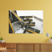 Jeux 2 Bouw Game 36x24 Canvas Afdruk (Insitu (Woonkamer))