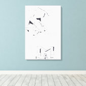 Jeux de Construction Building's Games Tekening 1 C Canvas Afdruk (Insitu (Houten vloer))