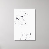 Jeux de Construction Building's Games Tekening 1 C Canvas Afdruk (Voorkant)