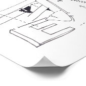 Jeux de Construction Building's Games Tekening 2 P Poster (Hoek)
