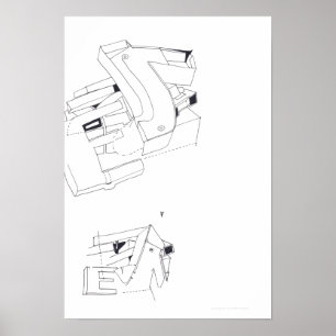 Jeux de Construction Building's Games Tekening 2 P Poster