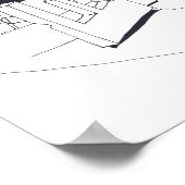Jeux de Construction Building's Games Tekening 3 P Poster (Hoek)