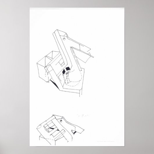 Jeux de Construction Building's Games Tekening 4 P Poster (Voorkant)