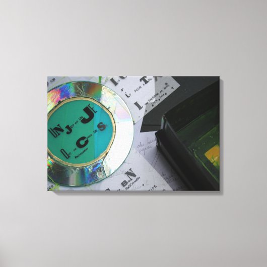 Jeux de Construction Part II detail 2 Canvas (Voorkant)