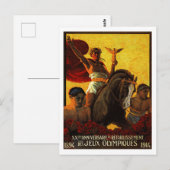 Jeux Olympiques Briefkaart (Voorkant / Achterkant)