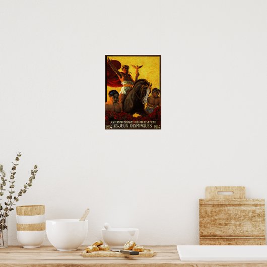 Jeux Olympiques Poster (Keuken)