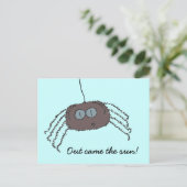 Jeuzenspin Briefkaart (Staand voorkant)