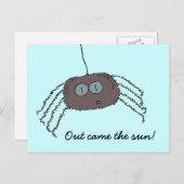 Jeuzenspin Briefkaart (Voorkant / Achterkant)