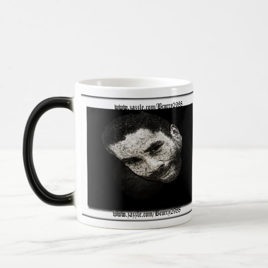 Jevoni-Morphing Mok. Verandert Kleur wanneer u h t Magische Mok (Links)