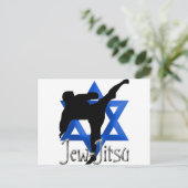 Jew Jitsu Briefkaart (Staand voorkant)