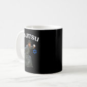 Jew Jitsu Design Koffiemok (Voorkant links)