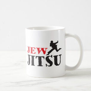 Jew Jitsu - Funny Jewish humor Koffiemok