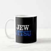 Jew Jitsu Funny Jewish Karate Holiday Pun Koffiemok (Links)