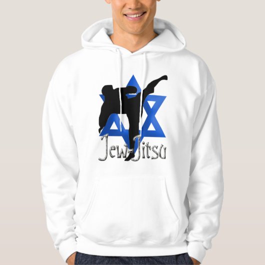 Jew Jitsu Hoodie (Voorkant)