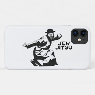 Jew Jitsu iPhone Case   Joodse balie Mitzvah Gifts