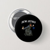 Jew Jitsu Kunstwerk Ronde Button 5,7 Cm (Voorkant /achterkant)