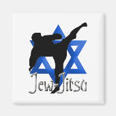Jew Jitsu Magneet (Voorkant)