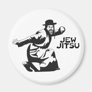 Jew Jitsu Magnet Joodse balie Mitzvah Gifts