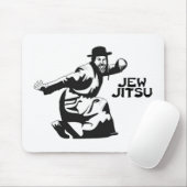 Jew Jitsu Muismat | Joodse balie Mitzvah Gifts (Met muis)