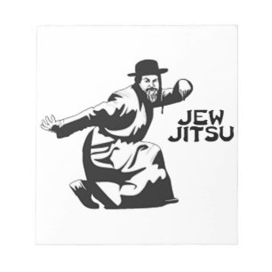 Jew Jitsu-notebook   Joodse balie Mitzvah Gifts Notitieblok