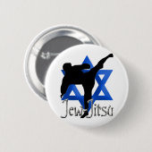 Jew Jitsu Ronde Button 5,7 Cm (Voorkant /achterkant)
