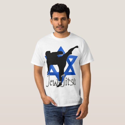 Jew Jitsu T-shirt (Voorkant volledig)