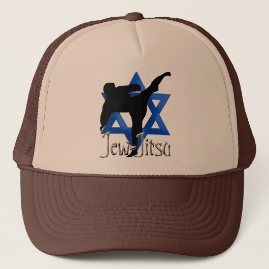 Jew Jitsu Trucker Pet (Voorkant)
