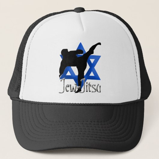 Jew Jitsu Trucker Pet (Voorkant)