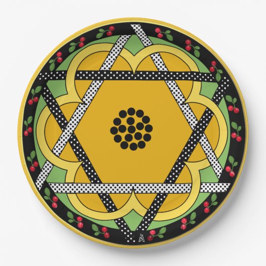 Jewcy Froop Papieren Bordje (Voorkant)