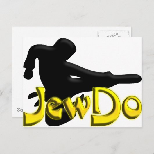 Jewdo Briefkaart (Voorkant / Achterkant)