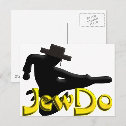 Jewdo Briefkaart (Voorkant / Achterkant)