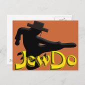 Jewdo Briefkaart (Voorkant / Achterkant)
