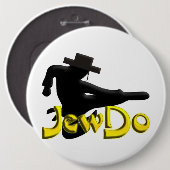Jewdo Ronde Button 6,0 Cm (Voorkant /achterkant)