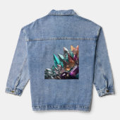 Jewel Amethist Healing Crystals Jacket (Achterkant)