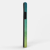 Jewel Blue Ombre iPhone Case (Achterkant/rechts)