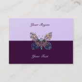Jewel Butterflies 2 Visitekaartje (Achterkant)