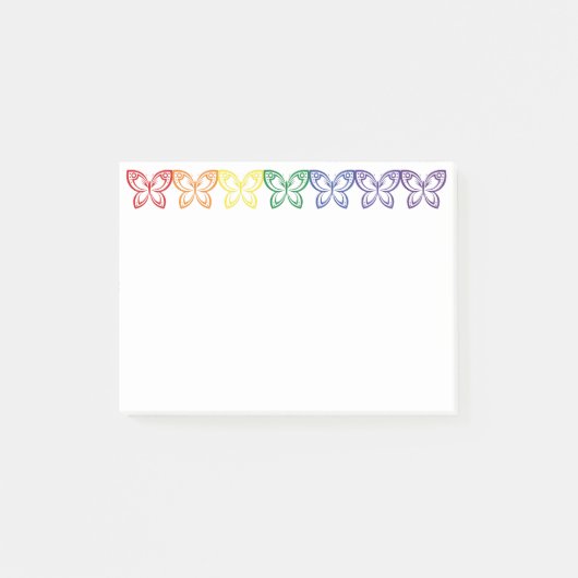 Jewel Butterflies Overzicht Post-it Notes (Voorkant)