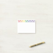 Jewel Butterflies Overzicht Post-it Notes (Op bureau)