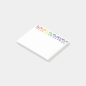 Jewel Butterflies Overzicht Post-it Notes (Schuin)